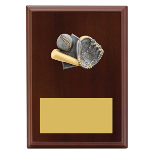 LPF433 Peak Plaque Baseball