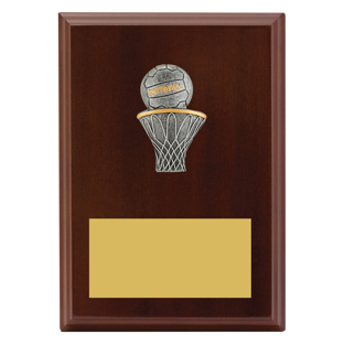 LPF437 Peak Plaque Netball