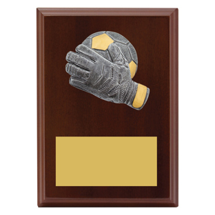 LPF481 Peak Plaque Goalkeeper