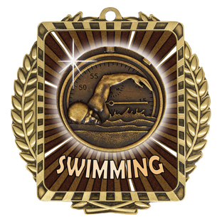 LWM002 Lynx Wreath - Swimming