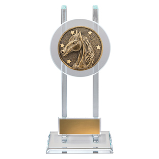 SG235 Horse Spartan Glass