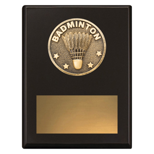 SP646 Challenge Plaque - Badminton