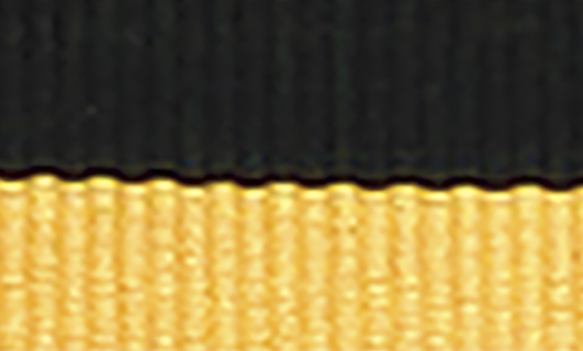 1065BK-G Black / Gold Ribbon