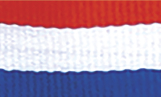 1065R-WH-BU Red / White / Blue Ribbon