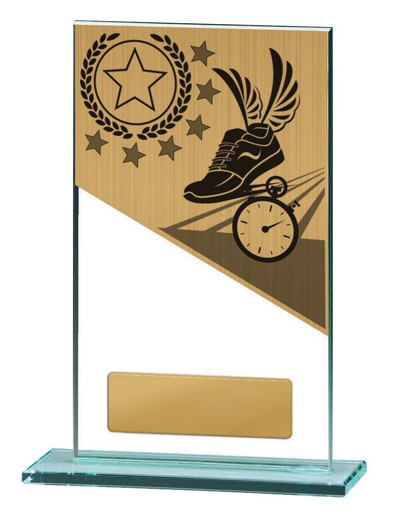 Athletics Theme on Glass