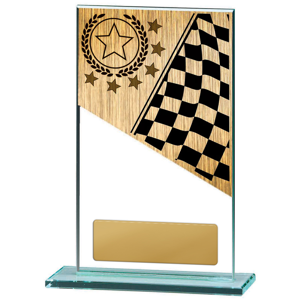 Motorsports Theme on Glass