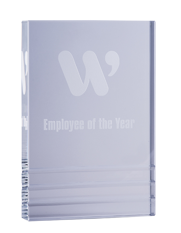 Crystal Ridged Block