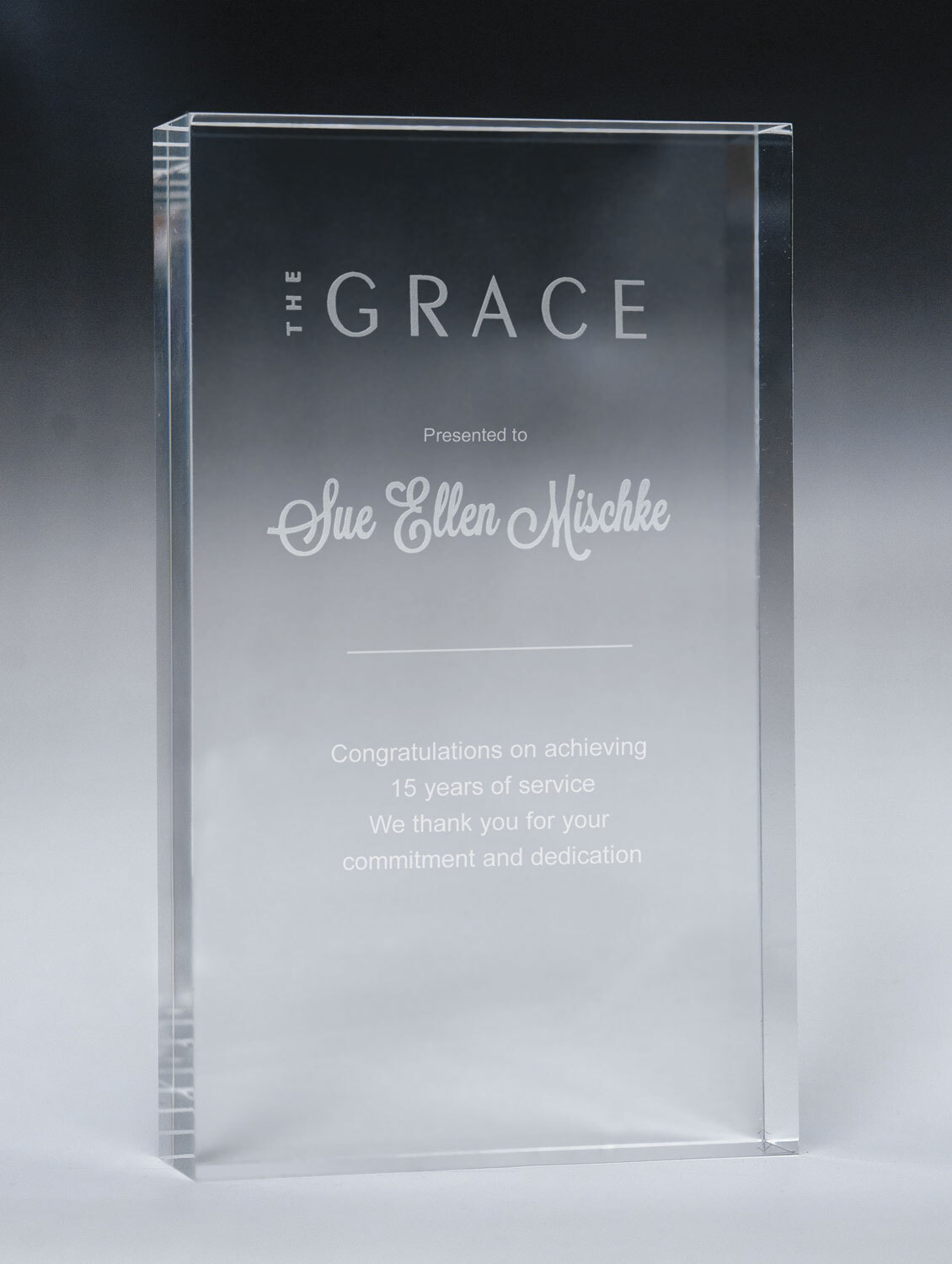 Arctic Acrylic Rectangle