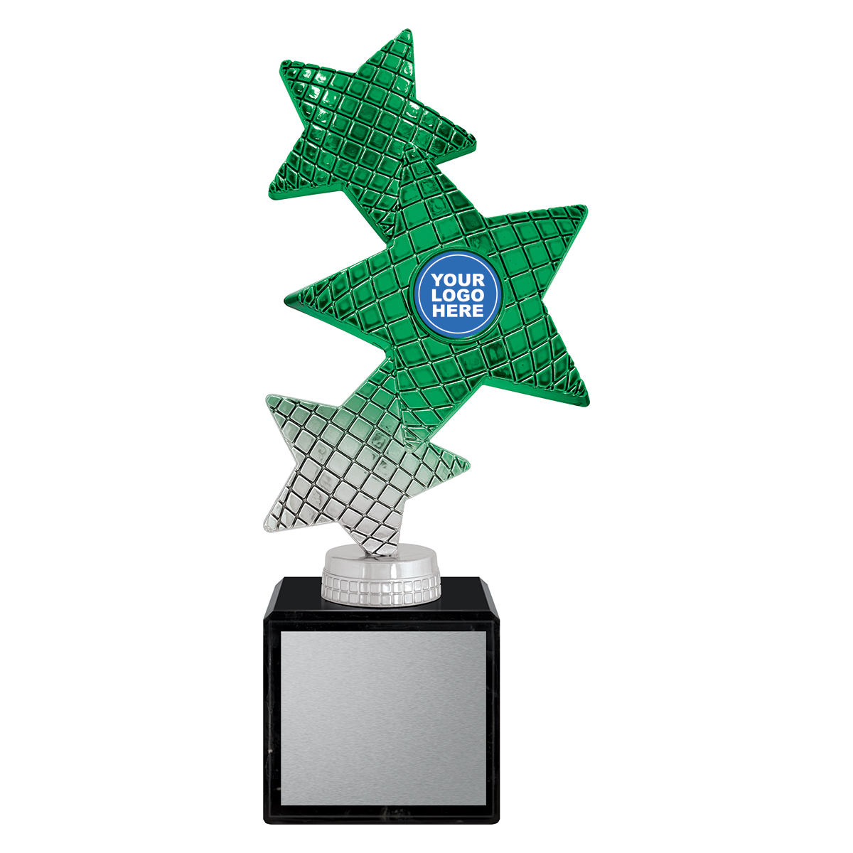 D634 Melody - Silver / Green