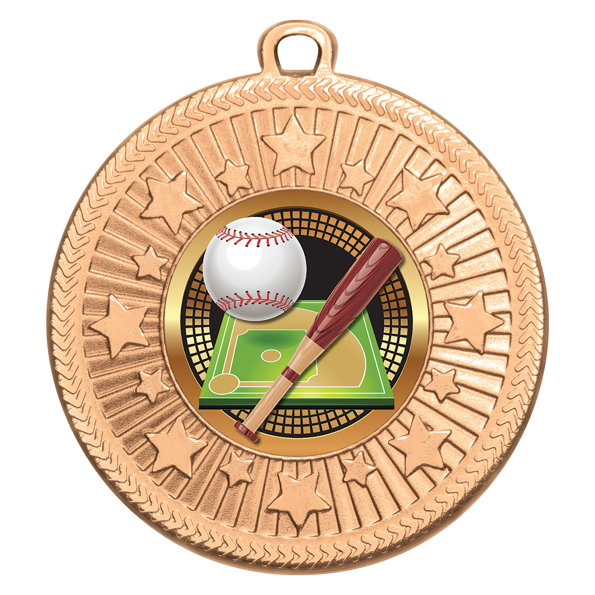STB33B Starlight - Baseball Showtime - Bronze
