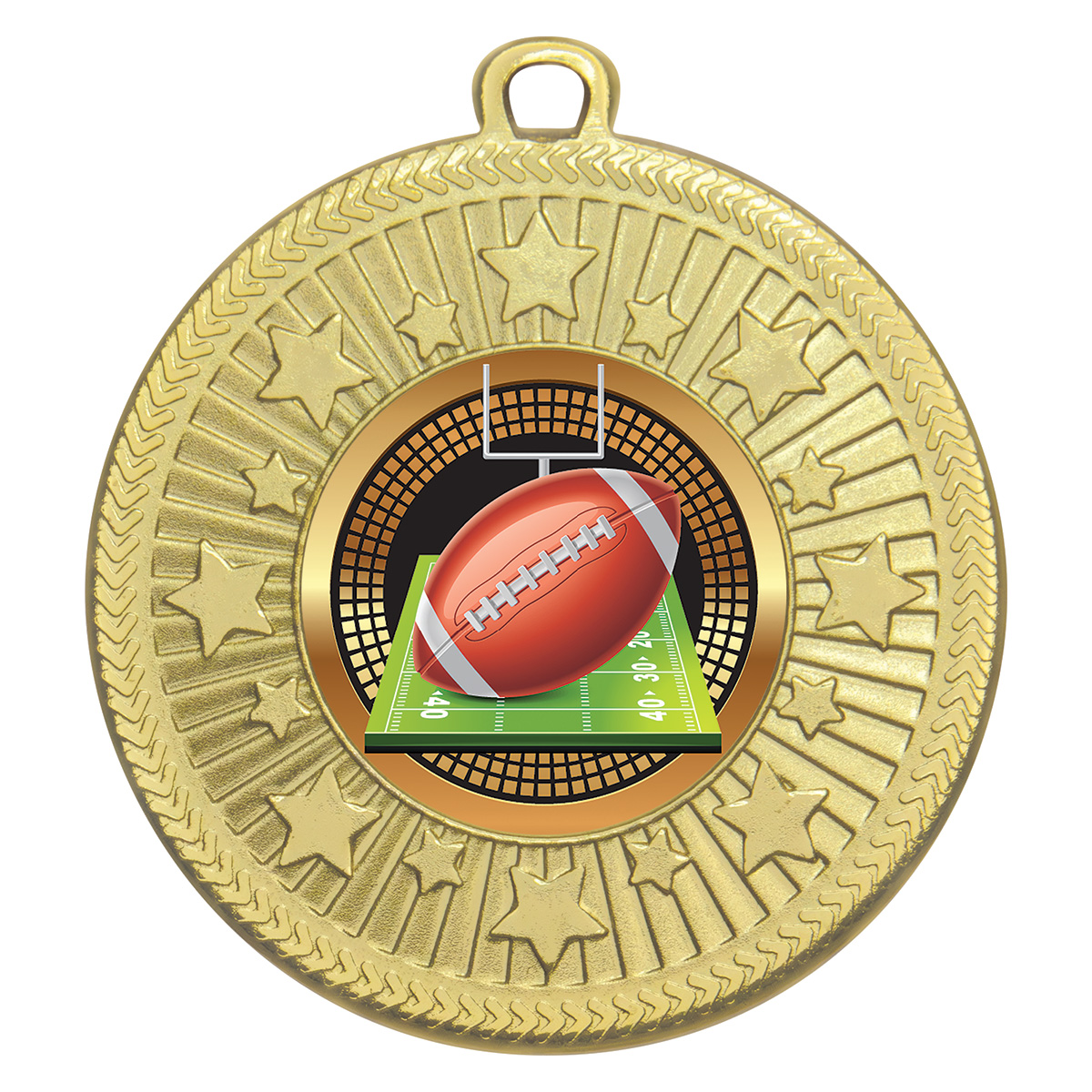 STB55G Starlight - American Football - Gold