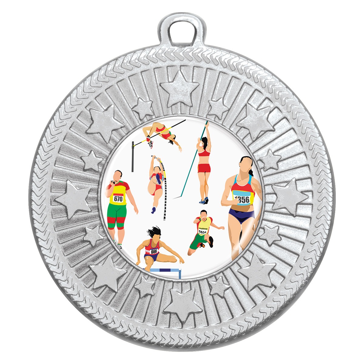 STC474S Track & Field - Starlight - Silver