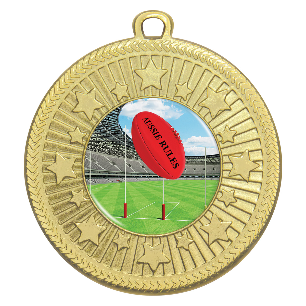 STC882G Aussie Rules - Starlight - Gold